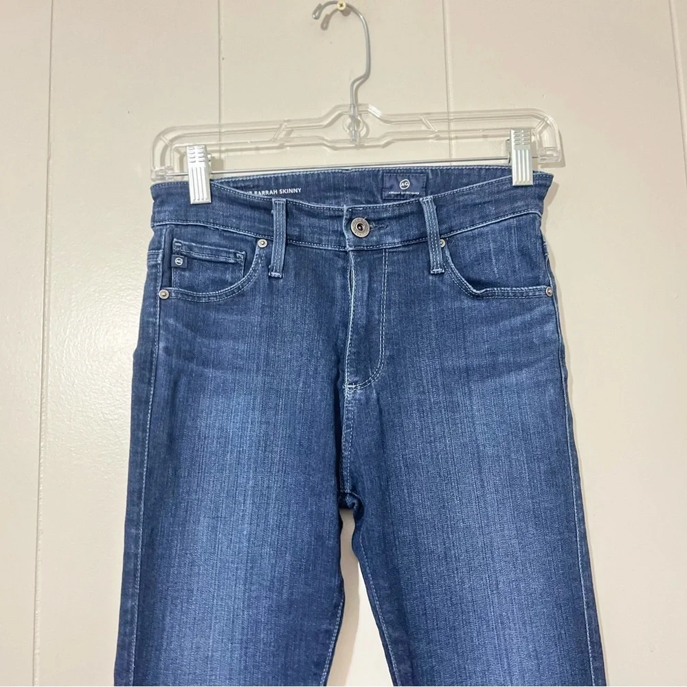 AG Adriano Goldschmied Farrah Skinny Jeans Dark Wash Stretch Denim Womens